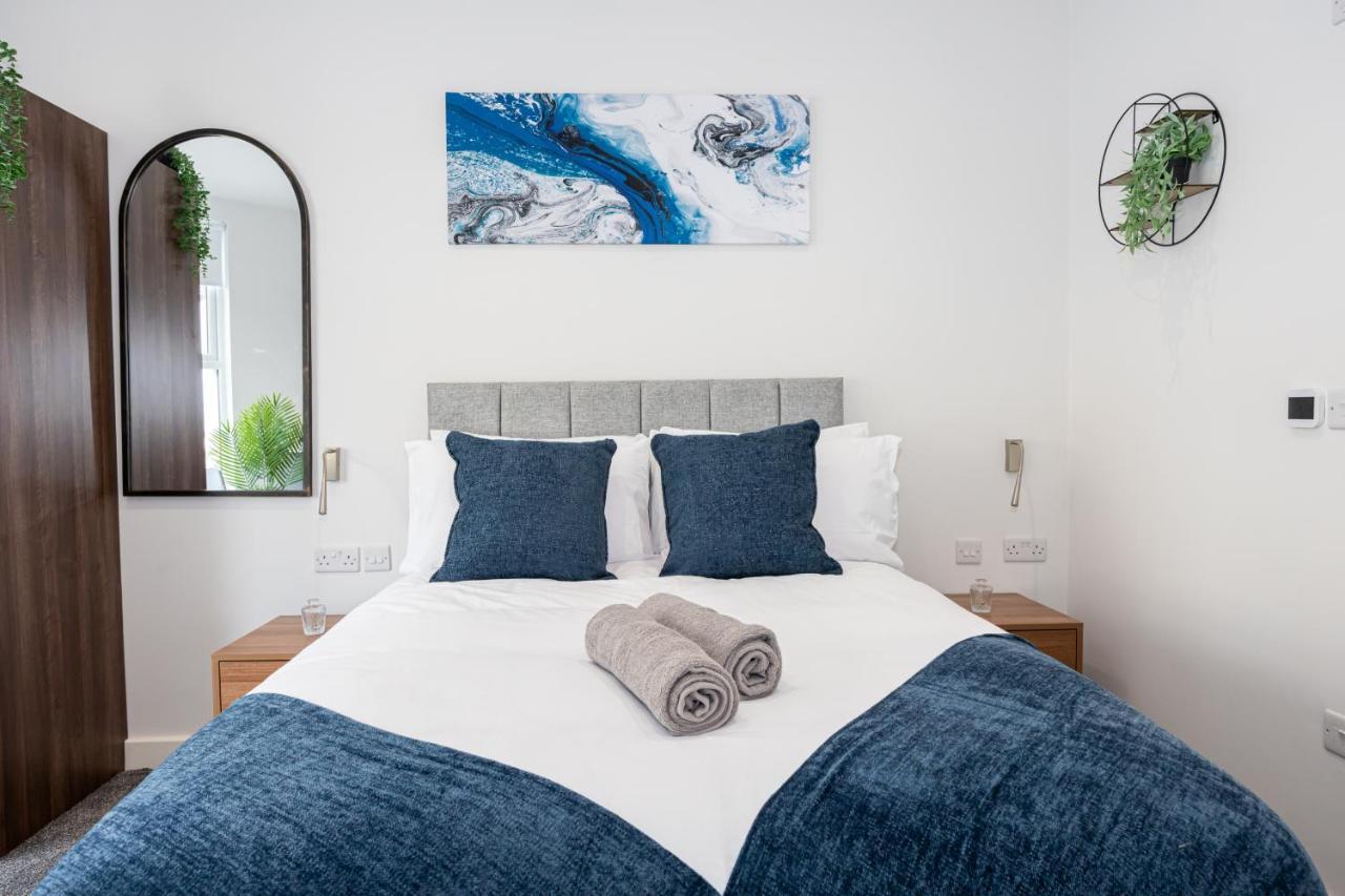 Morecambe Bay Studio Flats Free Parking Beach Front Exterior foto