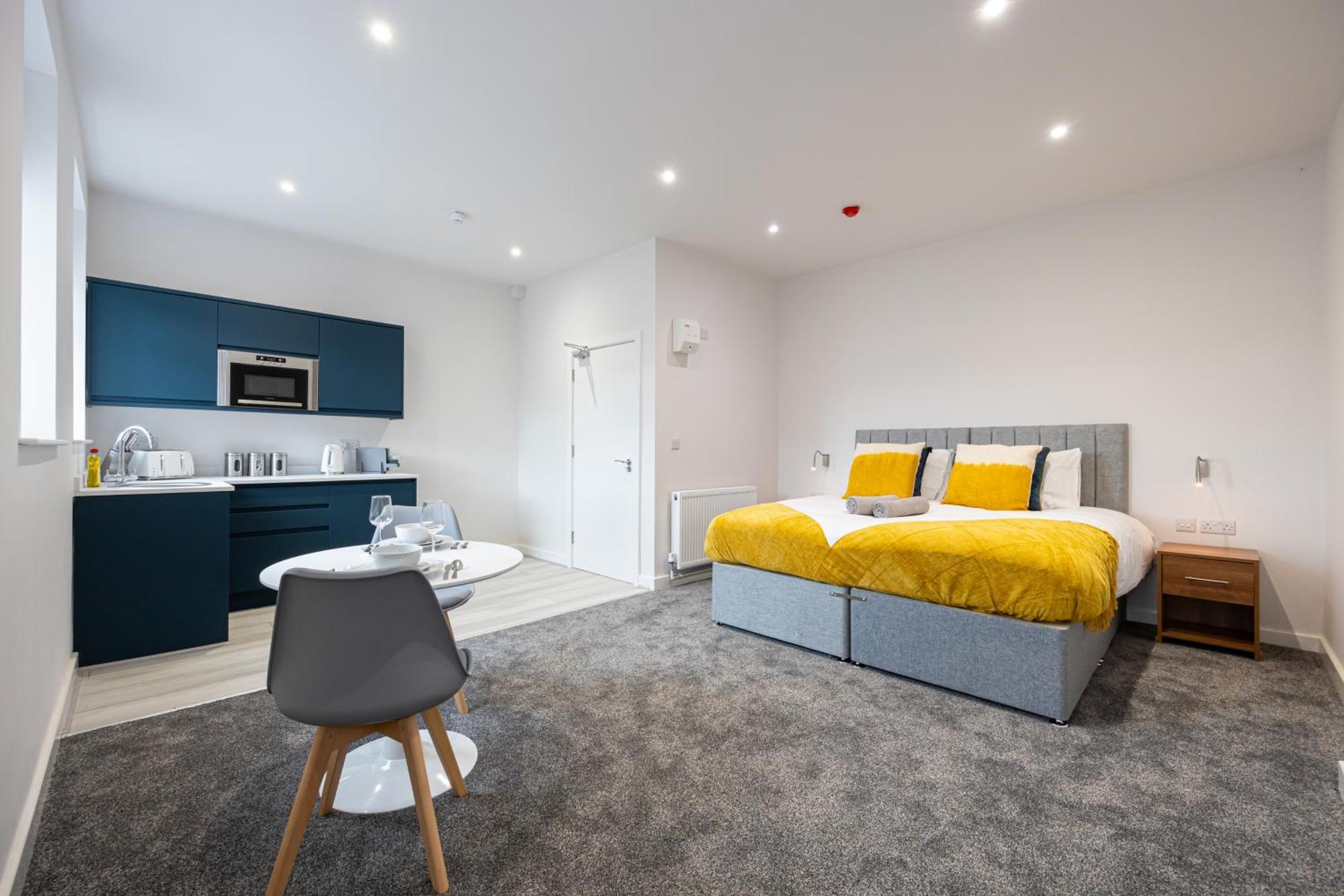 Morecambe Bay Studio Flats Free Parking Beach Front Exterior foto
