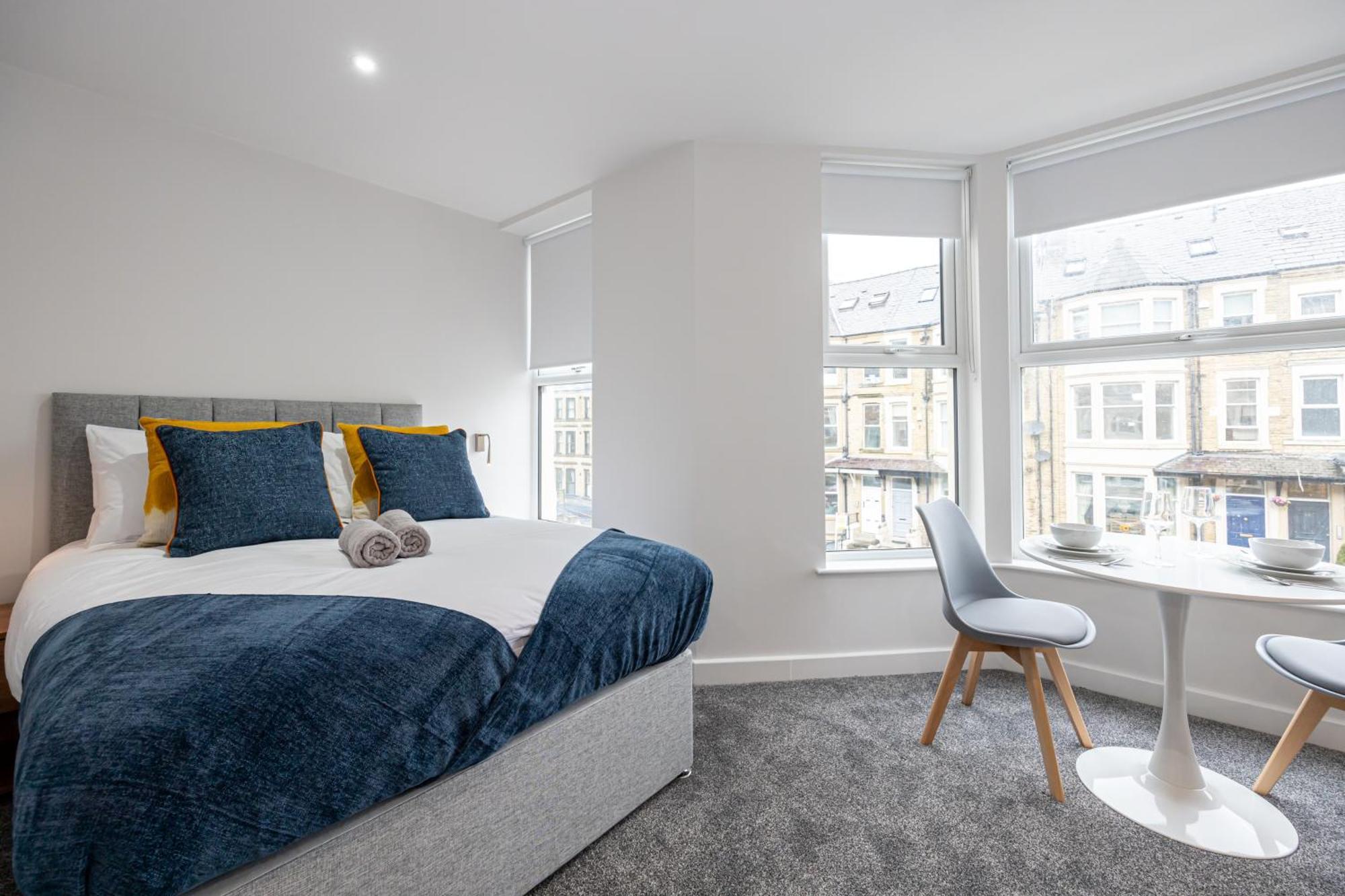 Morecambe Bay Studio Flats Free Parking Beach Front Exterior foto